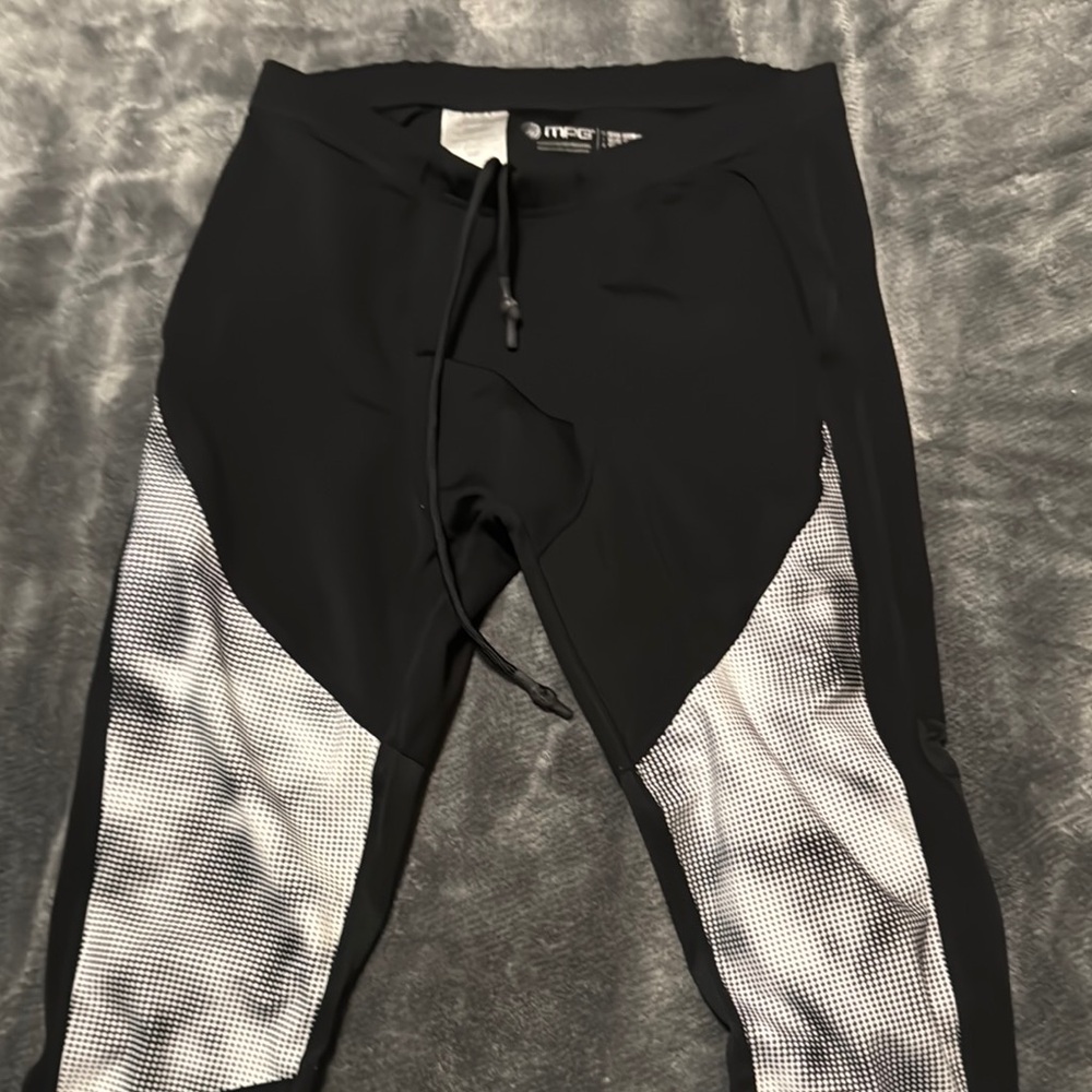 MPG Black and White Joggers